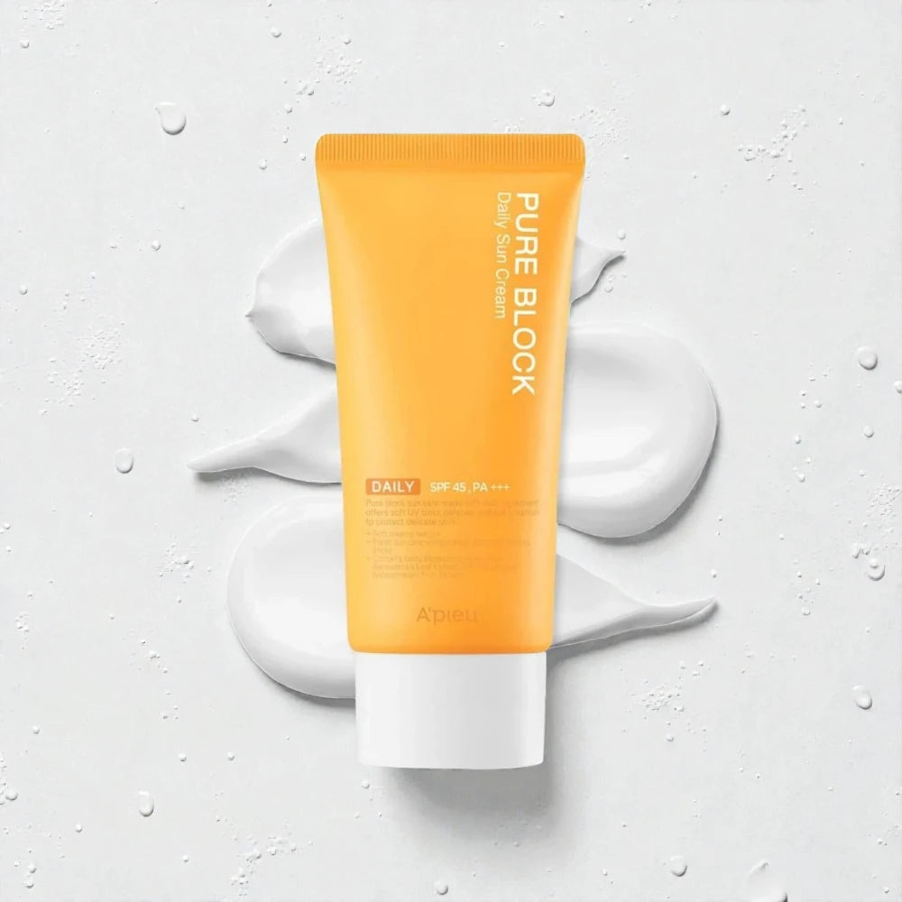 A'PIEU - Pure Block Natural Daily Sun Cream SPF50 100ml Opalovací krém