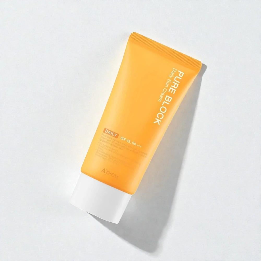 A'PIEU - Pure Block Natural Daily Sun Cream SPF50 100ml Opalovací krém