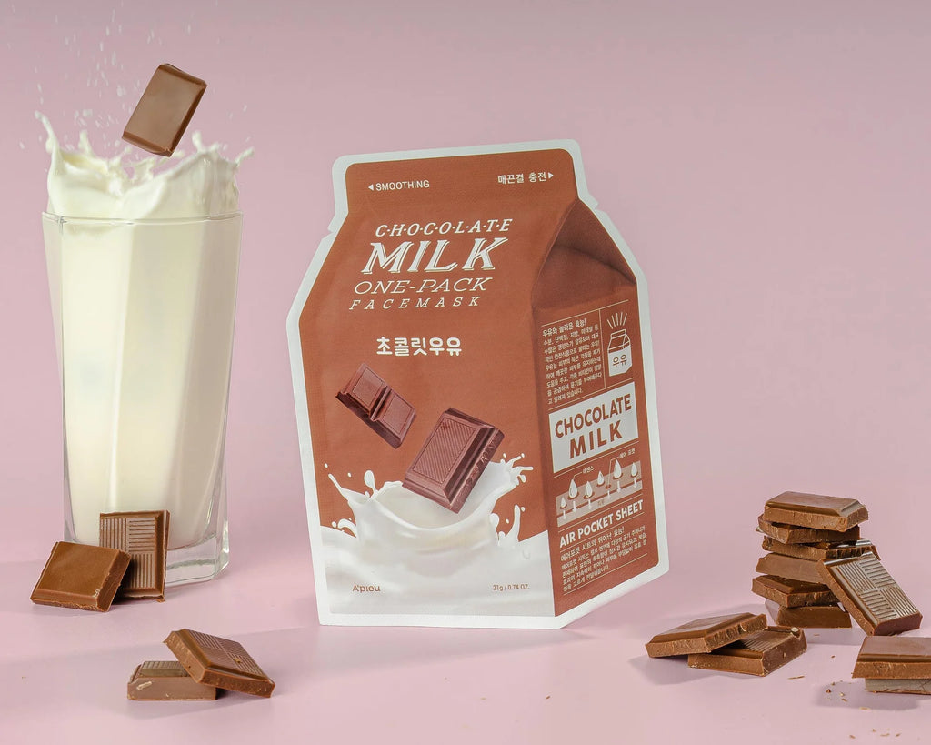 A'PIEU Milk One Pack pleťová maska - čokoláda