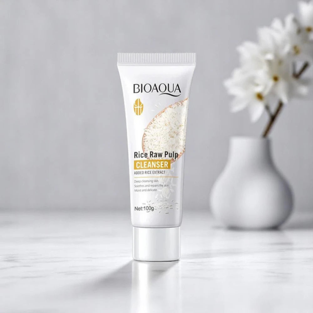 Bioaqua - Rice Raw Pulp Cleanser - Čisticí prostředek na obličej 100g