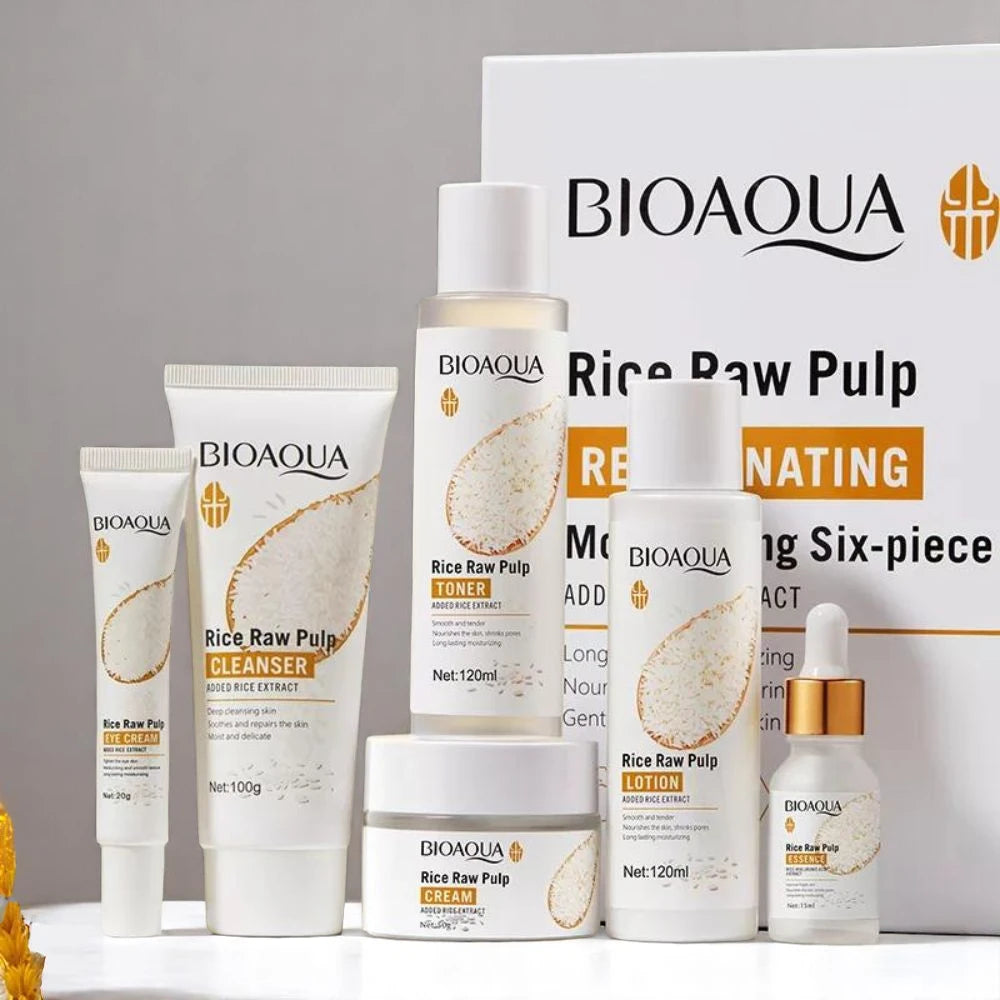 Bioaqua - Rice Raw Pulp Cleanser - Čisticí prostředek na obličej 100g