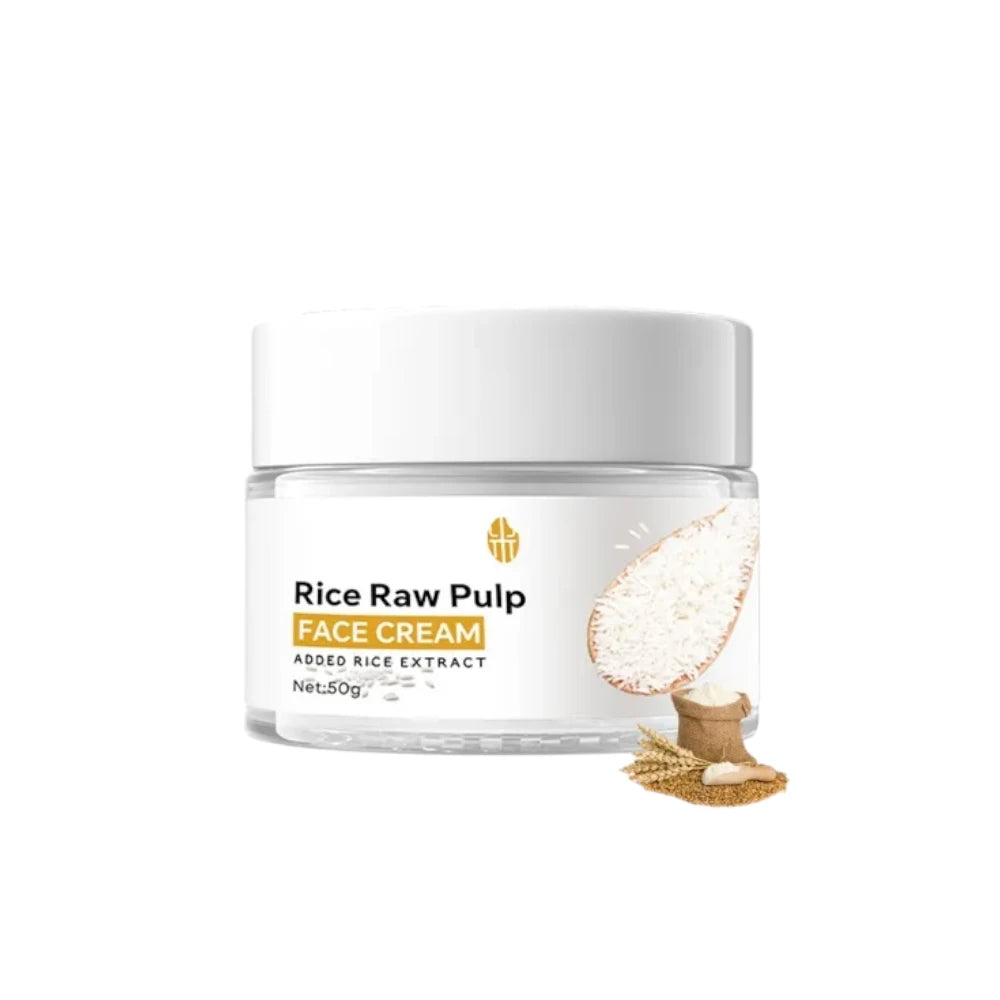Bioaqua - Rice Raw Pulp Face Cream - Moisturizing Cream 50g