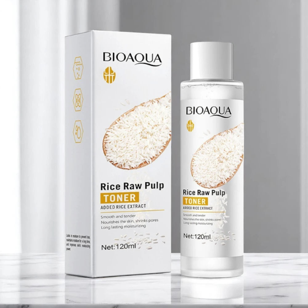 Bioaqua - Rice Raw Pulp Toner - Tonik 120 ml