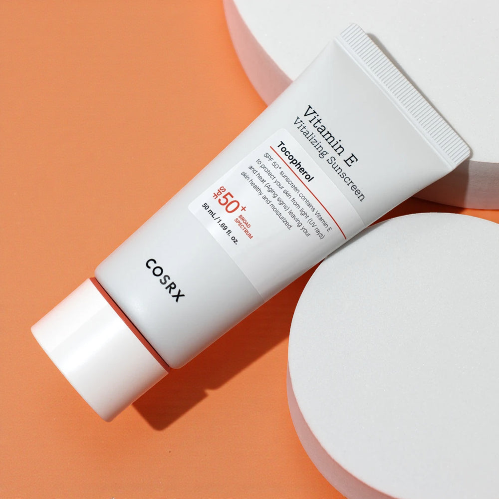 COSRX - Vitamin E Vitalizing Sunscreen - SPF 50+ - Opalovací krém 50ml