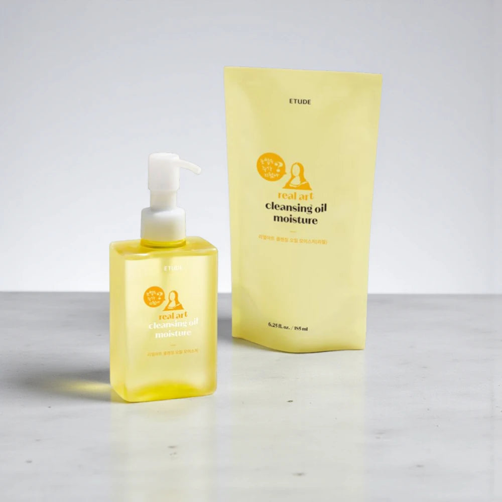 Etude House - Čisticí olej na obličej Real Art Cleansing Oil Moisture 185ml