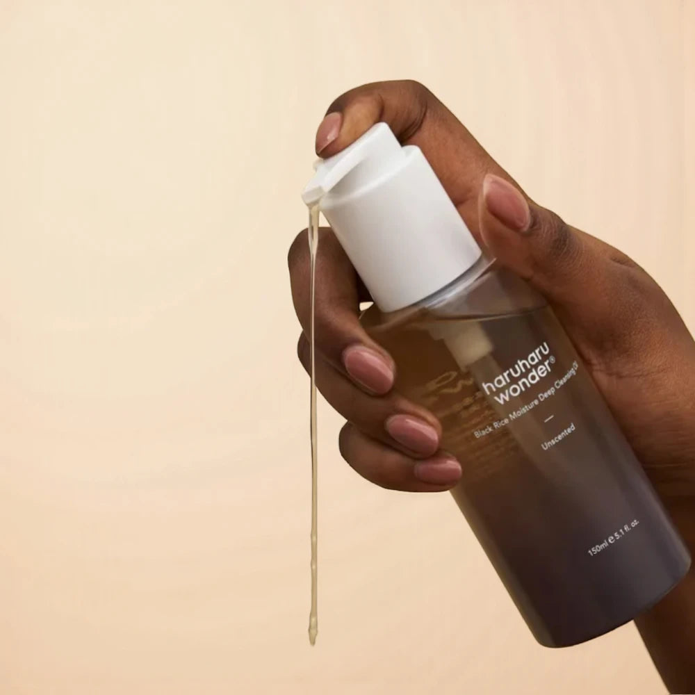 Haruharu WONDER - Čisticí olej na obličej s černou rýží 150ml