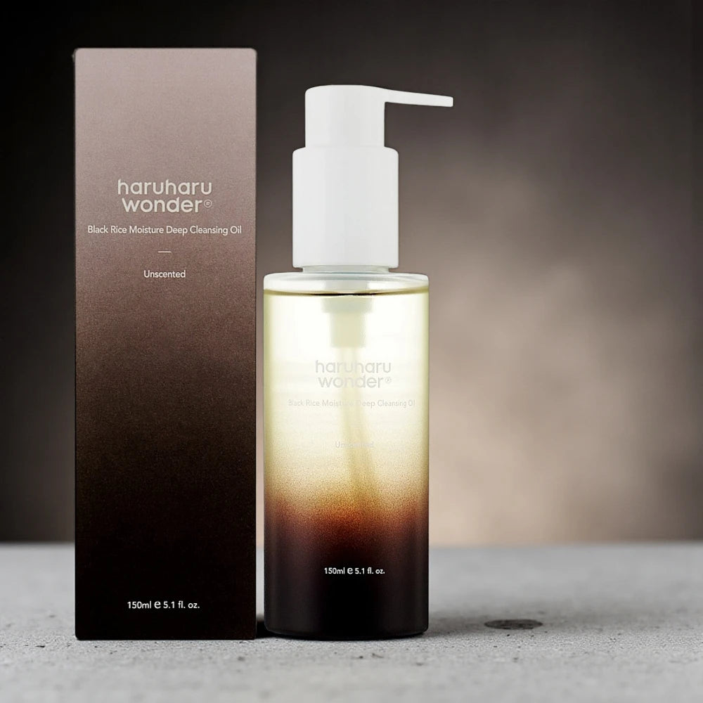 Haruharu WONDER - Čisticí olej na obličej s černou rýží 150ml