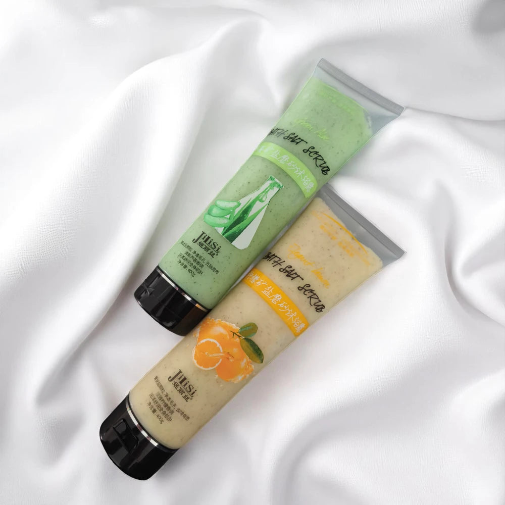 Jilisi - Bath Salt Scrub - Peelingový sprchový gel Citron 400g