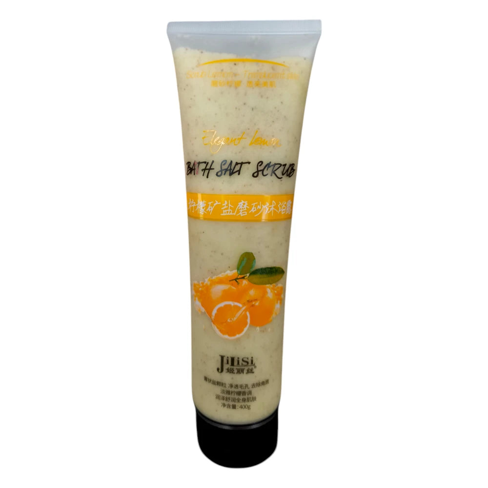 Jilisi - Bath Salt Scrub - Peelingový sprchový gel Citron 400g
