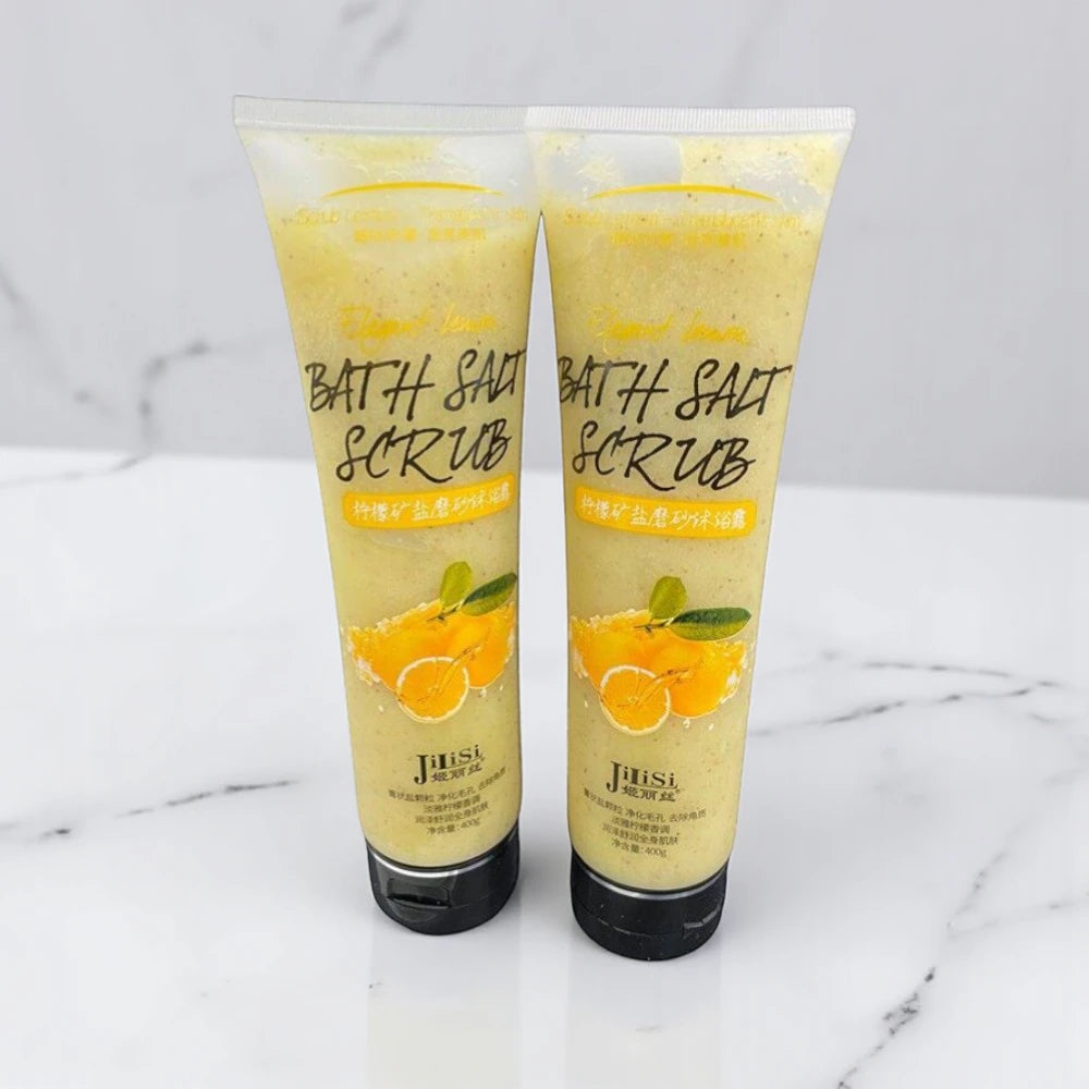 Jilisi - Bath Salt Scrub - Peelingový sprchový gel Citron 400g