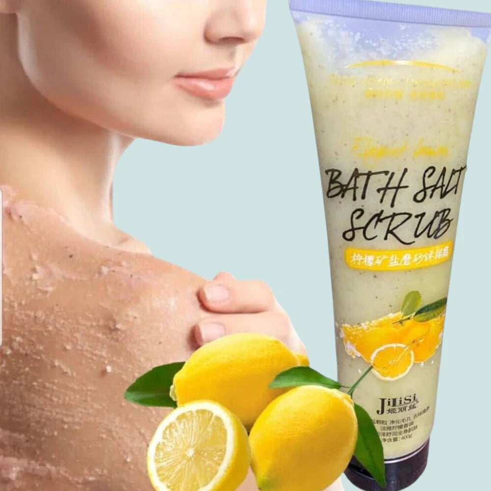 Jilisi - Bath Salt Scrub - Peelingový sprchový gel Citron 400g