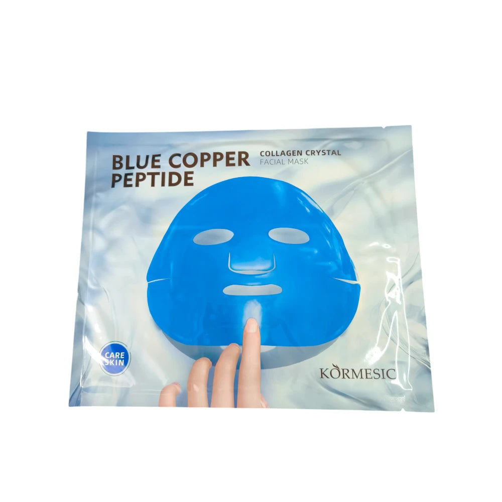 Kormesic - Blue Copper Peptide Collagen Crystal Mask - Gel Sheet Mask