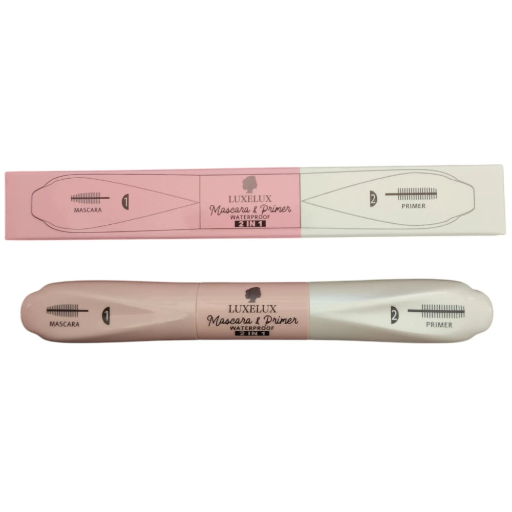 Luxelux - Mascara & Primer 2in1 - Primer & Vízálló Szempillaspirál
