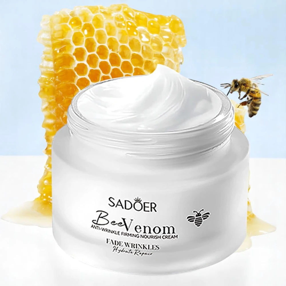Sadoer - Bee Venom Anti-Wrinkle Firming Nourish Cream - Moisturizing Cream 50g