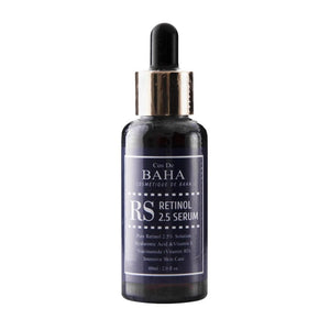 Skin TOGO Cos De BAHA RS Retinol 2.5% jumbo serum bottle with dropper for anti-aging skincare