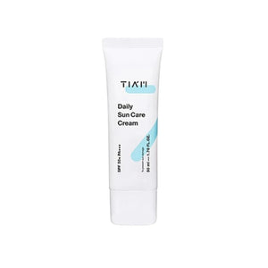 Skin TOGO TIAM Daily Sun Care Cream SPF 50+ in a white 50ml tube for daily UV protection and hydration.