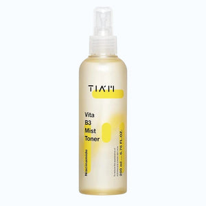 Skin TOGO TIAM Vita B3 Mist Toner in a 200ml spray bottle for brightening and balancing oily skin.